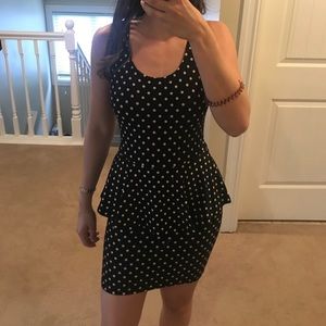 Peplum dress new with tag